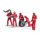 Carrera - Voitures - Set de figurines, mécaniciens Ferrari