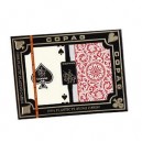 Carta Mundi Copag - 2 x 54 Cartes - Format 57 x 89mm - Regular Face - Coffret " - 1546" - 104002129 - 100% Plastique
