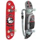 CDTS - CSL204-294 - Jeu de Plein Air - Skate + Sac - 79 x 21 cm (CDTS)
