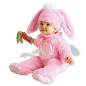 Celebrate Express Wabbit Lapin Rose - Costume de déguisement - pour Bébé - Taille 6-12 mois