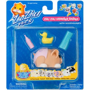 Cepia ZHU ZHU PETS - BEBE HAMSTER (COULEUR CITROUILLE) AVEC ACCESSOIRES