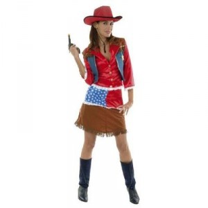 Cesar - D319-005 - Costume - Cowgirl USA - T 40 cm