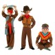 Cesar - Q728-001 - Déguisement - 3 1 Garçon Cow Boy / Indien / Pirate Cintre - 5/7 ans (Cesar)
