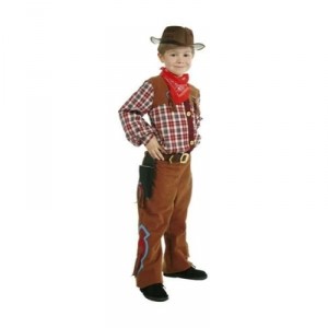 Cesar - Q770-002 - Costume - Cowboy avec Accessoires - Cintre - 5/7 ans