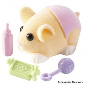 Character Options ZHU ZHU PETS - BEBE HAMSTER (Buttercheeks) AVEC ACCESSOIRES