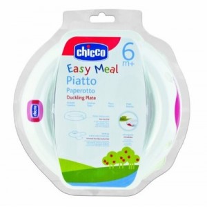 Chicco - 61766000000 - Suction Plate Plate with Duck - 6 months