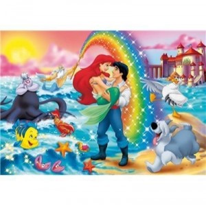 Clementoni Arielle Puzzle de sol – 40 pièces