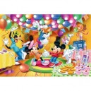Clementoni-22516-Puzzle Enfant 9+12+18 pièces-Mickey (Clementoni)