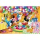 Clementoni-22516-Puzzle Enfant 9+12+18 pièces-Mickey (Clementoni)