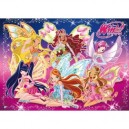 Clementoni - 23565 - Puzzle pour Enfant - Puzzles Maxi 24 + Feutres Winx Enchantix