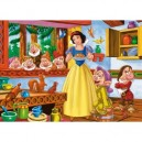 Clementoni-23580-Puzzle Enfant Maxi 104 pc-Blanche Neige: the cake (Clementoni)