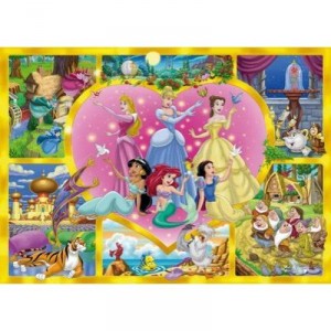 Clementoni - 24357 - Puzzle Pour Enfant - Puzzles Maxi 24 Pièces - Singing Princesses