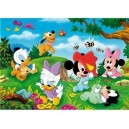 Clementoni - 243723 - Puzzle enfant - Disney Babies: Playing in the Garden