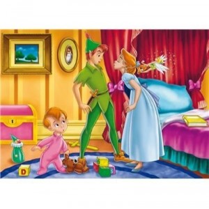 Clementoni - 277063 - Puzzle enfant - Peter Pan: Peter and Wendy