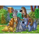 Clementoni - 28022 - Puzzles 150 Pièces - Animal Friends - La Belle Et Le Clochard
