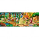 Clementoni - 28094 - Puzzles 160 Pièces - Panorama - Blanche Neige