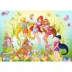 Clementoni-29590-Puzzle Enfant 250 pc-Winx Pets garden (Clementoni)