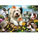 Clementoni - 302864 - Puzzle - Furry Friends - 500 pièces