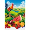 Clementoni - 303670 - Puzzle - Country et fruits - 500 pièces