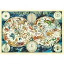 Clementoni - 32523 - Puzzle - 2000 Pièces - High Quality - Planisphère Celeste