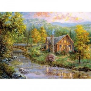 Clementoni - 345120 - Puzzle - Peaceful Grove - 4000 pièces