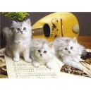 Clementoni - 390595 - Puzzle - Musician cats - 1000 pièces