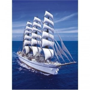 Clementoni - 390618 - Puzzle - Sailing Ship - 1000 pièces