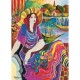 Clementoni - 390892 - Puzzle - Woman On A Seascape - 1000 pièces