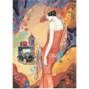 Clementoni-39129-Puzzle 1000 pc-Lady in Peach (rosa)