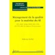 Management De La Qualite Pour La Maitrise Des Systemes D'information - Carlier