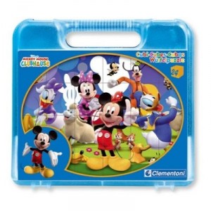 Clementoni - 42495 - Puzzle Pour Enfant - Cubes 24 Pièces - Mickey Mouse Club House