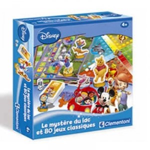 Clementoni - 62791 - Jeux De Société - 80 Jeux Classiques - Disney