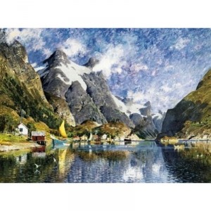 Clementoni - Puzzle 2000 pieces - Fjord Norway