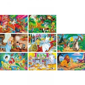 Clementoni - Puzzle pour enfant - Films Disney - 54 pièces