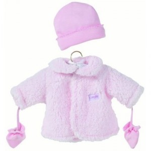 Corolle - P4870 - Accessoire Poupon - Les Classiques - Habillages Bébés 42 Cm - Bb42 Manteau Rose