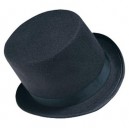 Costume SuperCenter Déguisement - Chapeau robuste - Adulte - Noir - Taille unique