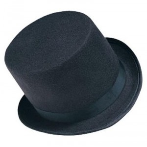 Costume Supercenter Costume - Hat robust - Adult - Black - One Size
