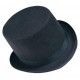 Costume SuperCenter Déguisement - Chapeau robuste - Adulte - Noir - Taille unique