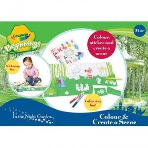 Crayola In The Night Garden Color and create a scene