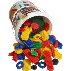 Creative Toys Blocs Chardons - Seau De 108 Pieces