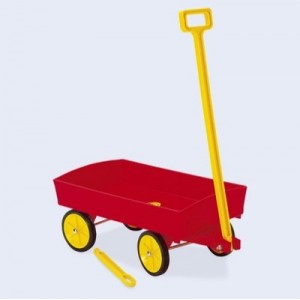 Dantoy Chariot 4 Roues + Poignee 60cm