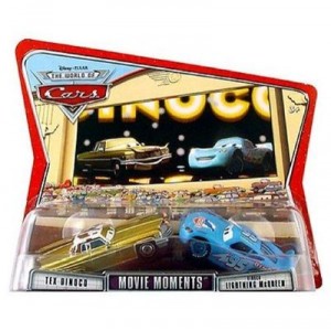 Disney Cars M4936 Tex Dinoco and Dinoco lightning McQueen Movie Moments