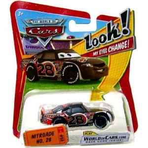 Disney Pixar Cars P7067 Nitroade No 28 Look my eyes change