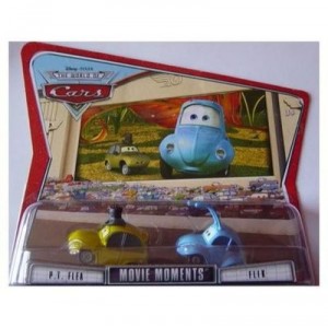 Disney Pixar Cars - Supercharged - Movie Moments - Véhicule - Flik and P.T. Flea