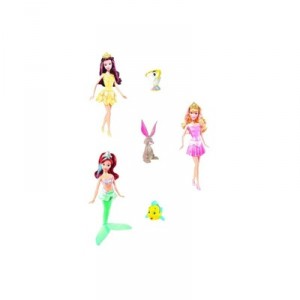 Mattel - R4871 - Poupée - Disney Bath - Princesse Beauty