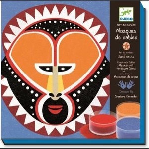 Djeco - Sables colorés - Masques de sables