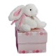 Doudou Compagnie - 1239 - Lapin Bonbon - Rose - Petite Modèle (Doudou)