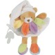 Doudou Compagnie - DC1029 - Eveil - Doudou - Nuage Couleurs - Support-Tétine (Doudou)
