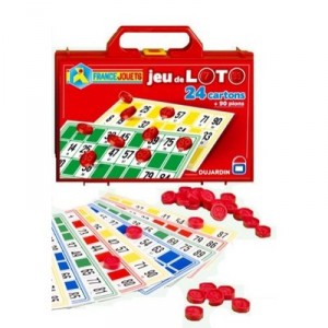 Dujardin - 126 - Jeu de Société - Grand Classique - Loto 24 Cartons