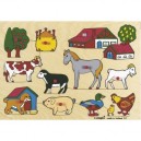 Dujardin - 36157 - Puzzle enfants - Simplex La Ferme